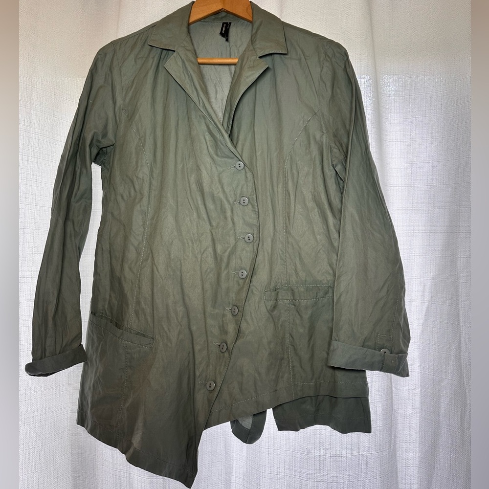 Stella Carakasi The Edge Blazer in Green-Grey